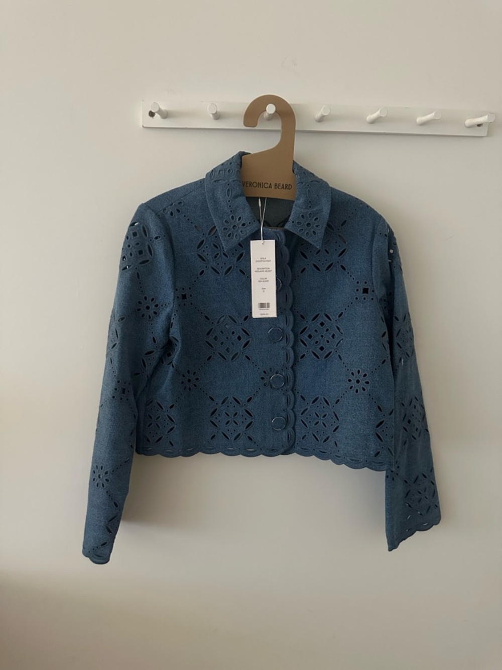 NWT Veronica Beard Adelaide Scalloped jacket - Picture 2 of 3